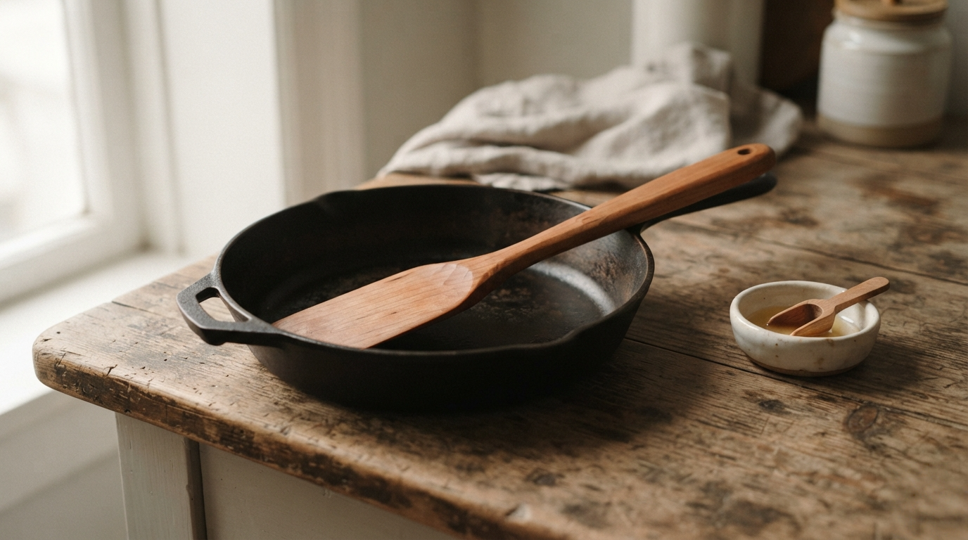 A Wooden Spatula David Would Approve Of