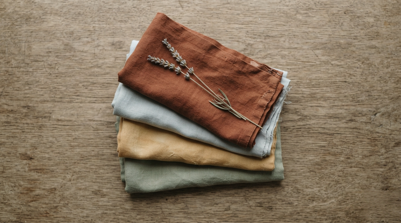 The Maker's Shelf: Hand-Dyed Linen Napkins From a Studio in Vermont