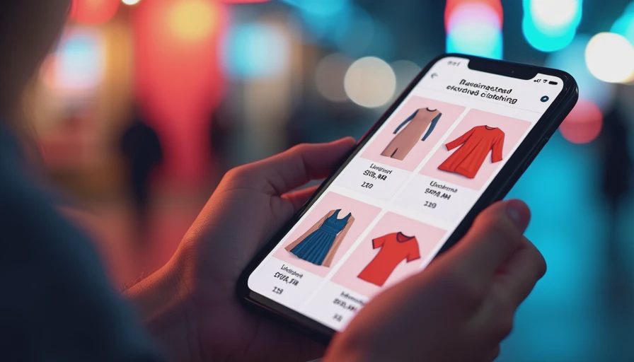 Visual context for clothing brands for minimalists
