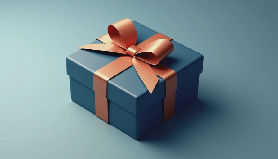 Visual context for quality over quantity gifts