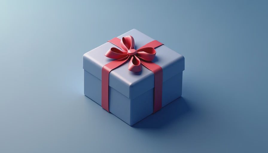 Visual context for gift giving without clutter