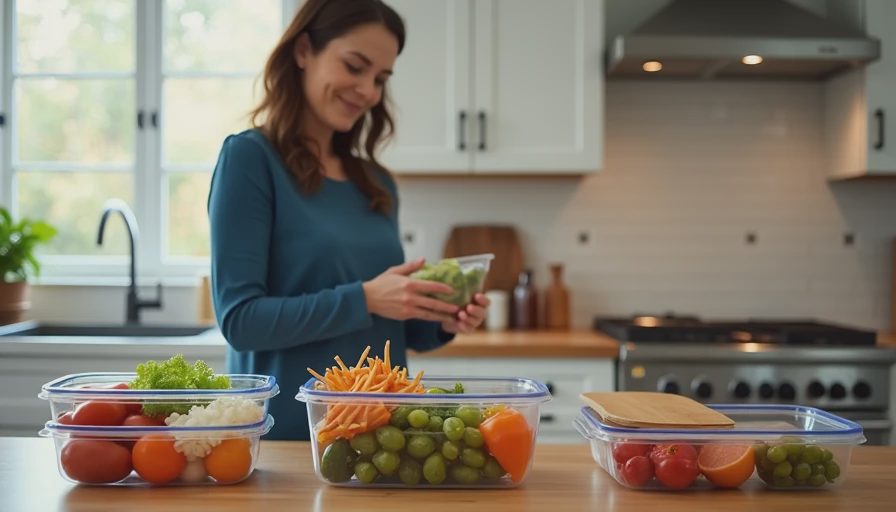 Visual context for minimalist meal prep ideas