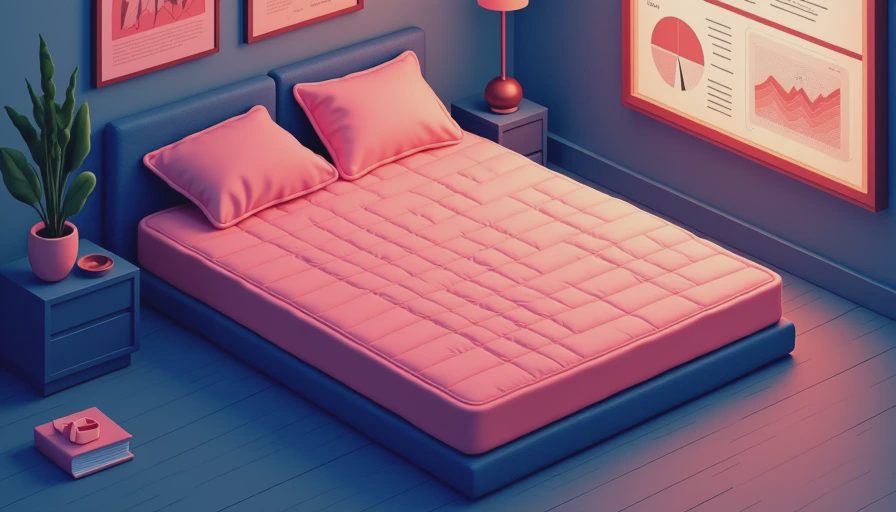 Visual context for comfortable floor mattress for minimalist bedroom setup
