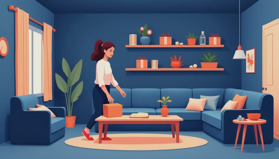 Illustration for thoughtful gifts that don't add to household clutter