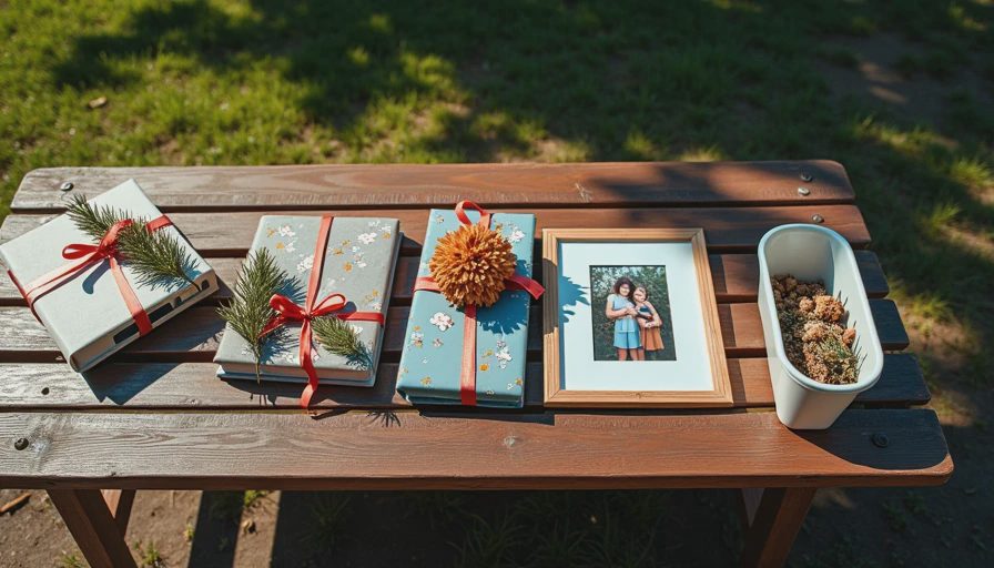 Illustration for meaningful presents that create memories not waste
