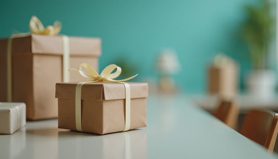 Visual context for intangible gifts